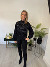 Adele Sequin Fringe Jumper