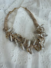Cream & Gold Necklace