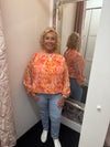 Lauren Balloon Sleeve Top