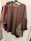 Kathy Leopard Print Top