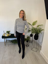 Olive Fine Knit Jumper