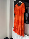Saffron Lace Bardot Dress