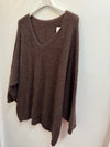Susan Fluffy Shimmer Top