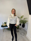 Adele Sequin Fringe Jumper