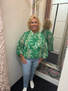Lauren Balloon Sleeve Top