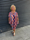 Janice V Neck Dress