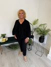 Ebony Chunky Knit Top