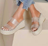 Diamante Platform Sandals (SALE NO RETURN)