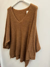 Susan Fluffy Shimmer Top