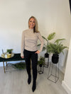 Olive Fine Knit Jumper