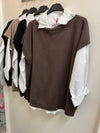 Gina Two Piece Shirt and Tank Two Piece