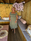 Saffron Ruched Dress £8.00 SALE NO RETURN