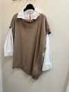 Gina Two Piece Shirt and Tank Two Piece