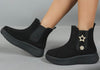 Anna Slip On Ankle Boots