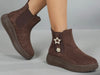 Anna Slip On Ankle Boots