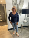Cleo V Neck Top