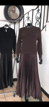 Nova Pleated Skirt Dress
