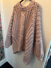 Scarlet Hand Knitted Jumper