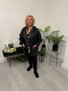 Makayla Pleather Hooded Jacket